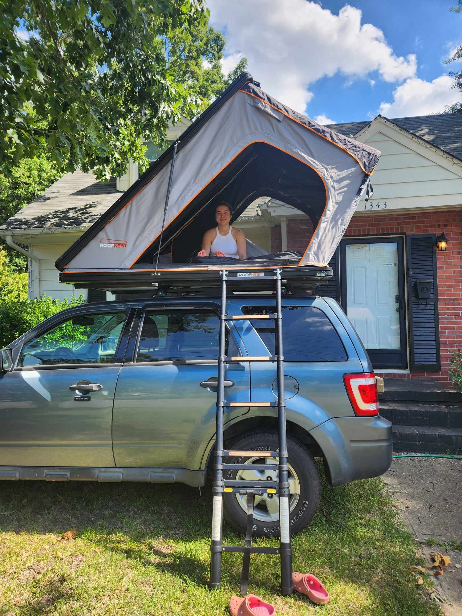 When me and my wife bought our roof tent